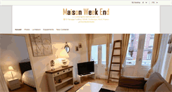 Desktop Screenshot of maisonweekend.com